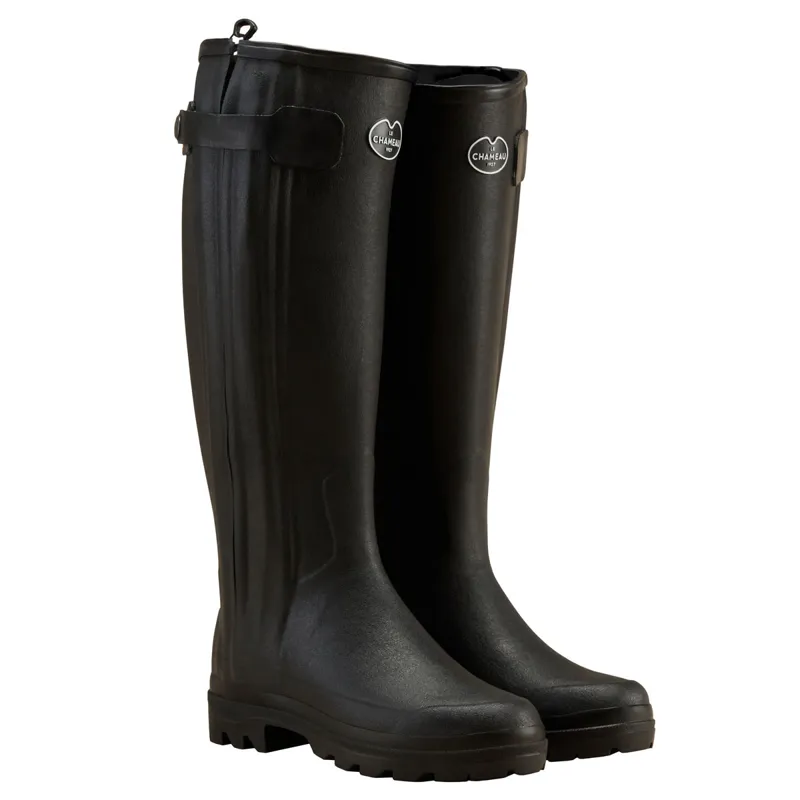 Le Chameau Chasseur Ladies Neoprene Boots - Noir