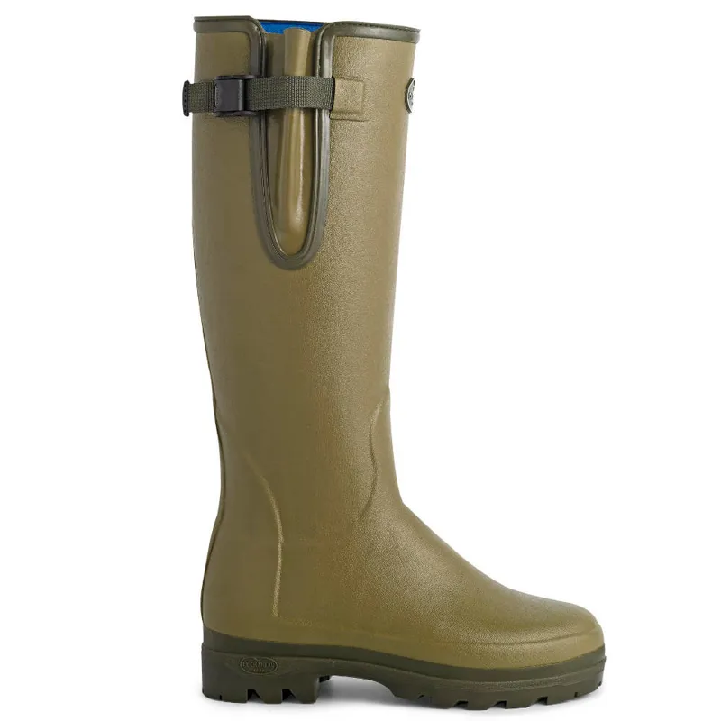 Le Chameau Vierzonord Neoprene Lined Mens Wellingtons - Vert Vierzon-2