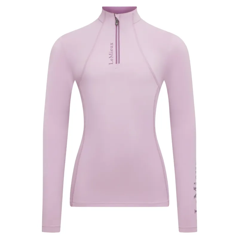 LeMieux Classique Young Rider Long Sleeve Base Layer - Fondant-1