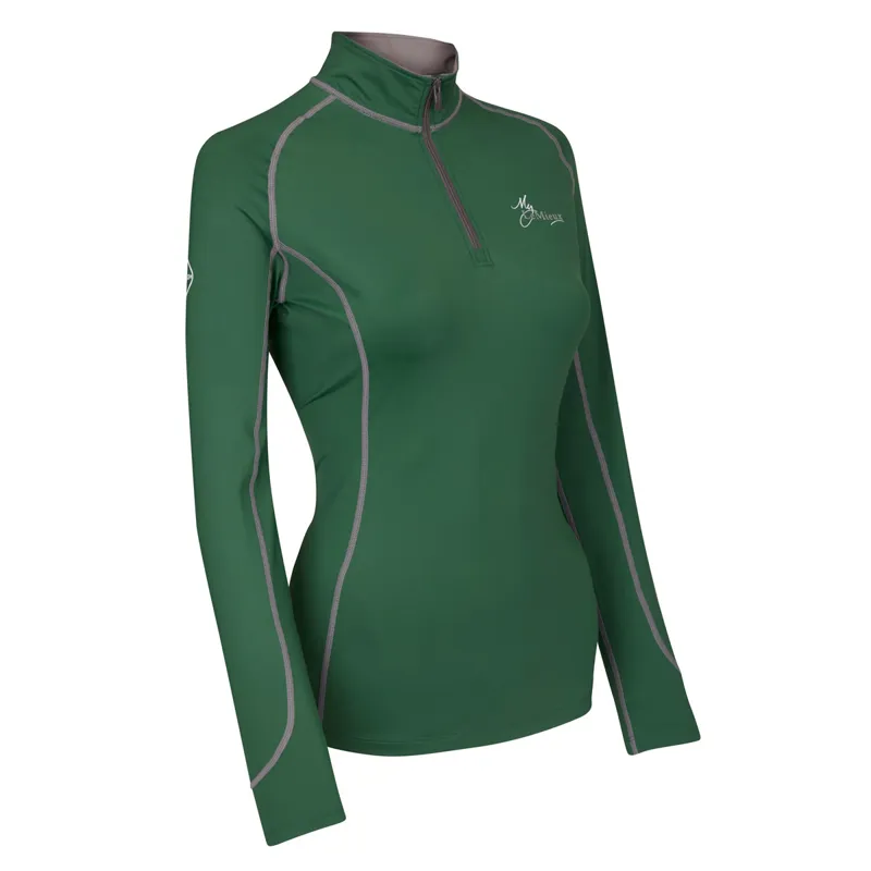 LeMieux Ladies Base Layer - Hunter Green-1