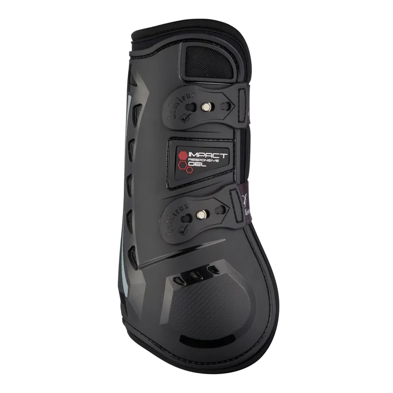 LeMieux Impact Responsive Gel Tendon Boots - Black
