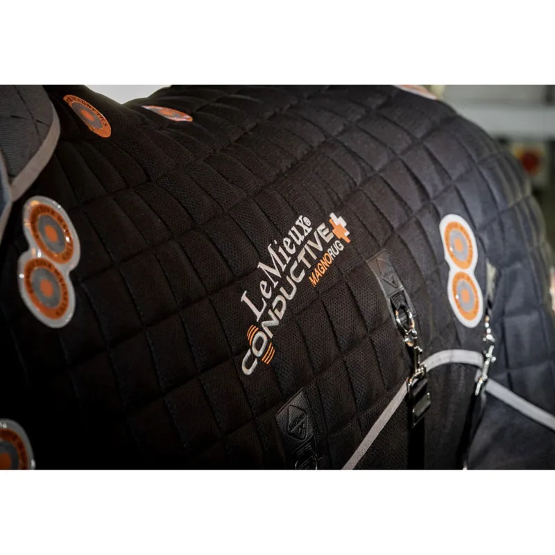 LeMieux Conductive Magno Therapy Rug - Black-2