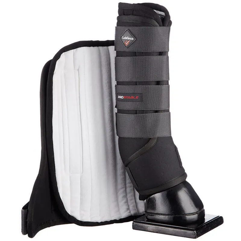 LeMieux Easi-Breathe Stable and Travel Protection Boots - Black