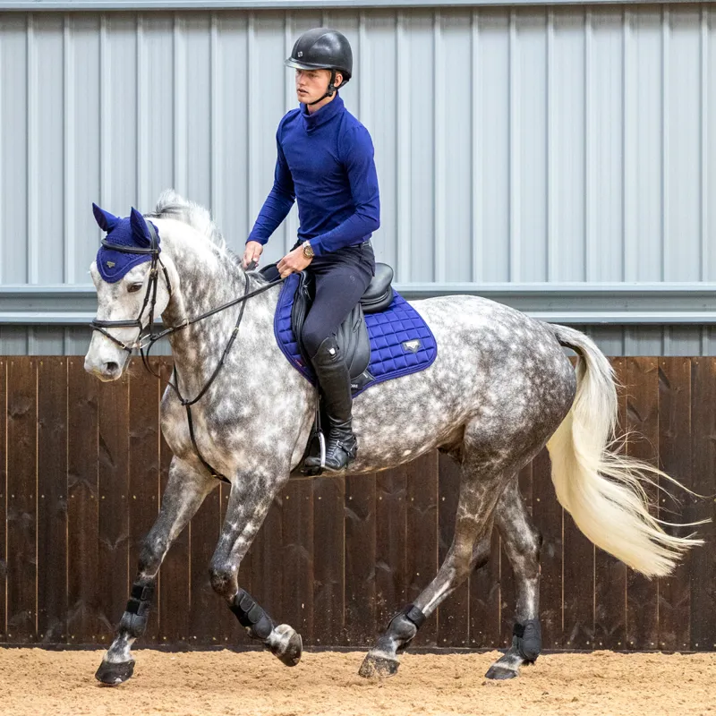 LeMieux Loire Fly Hood - Ink Blue-8
