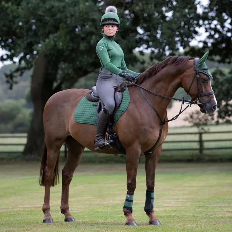 LeMieux Ladies Base Layer - Hunter Green-6