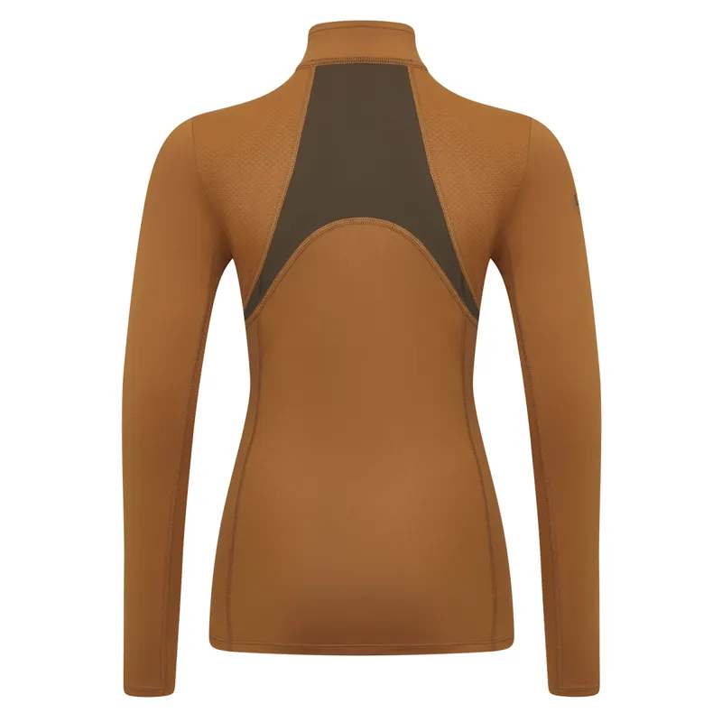 LeMieux Young Rider Mia Mesh Junior Base Layer - Ginger - 9-10yrs-2
