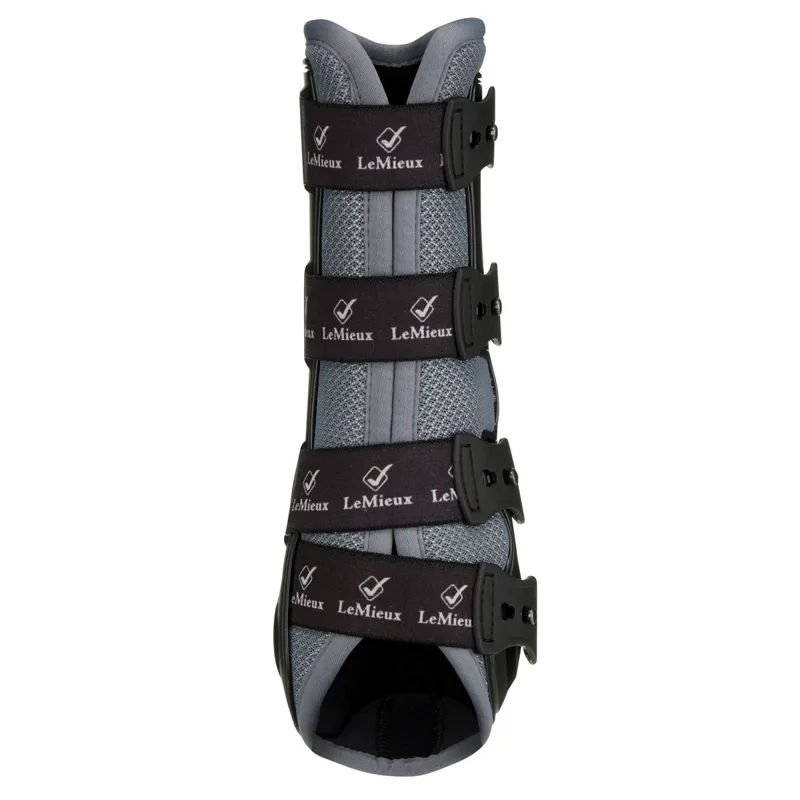 LeMieux Ultra Mesh Snug Front Boots - Grey-3