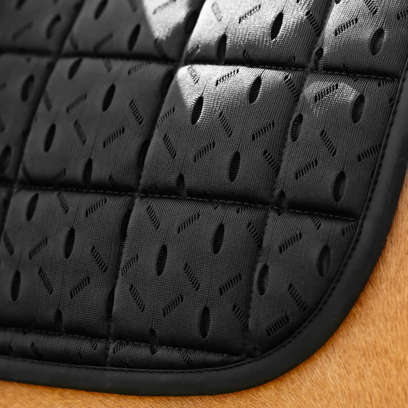 LeMieux 3D Mesh Self-Cool Eurojump Saddlecloth - Black-3