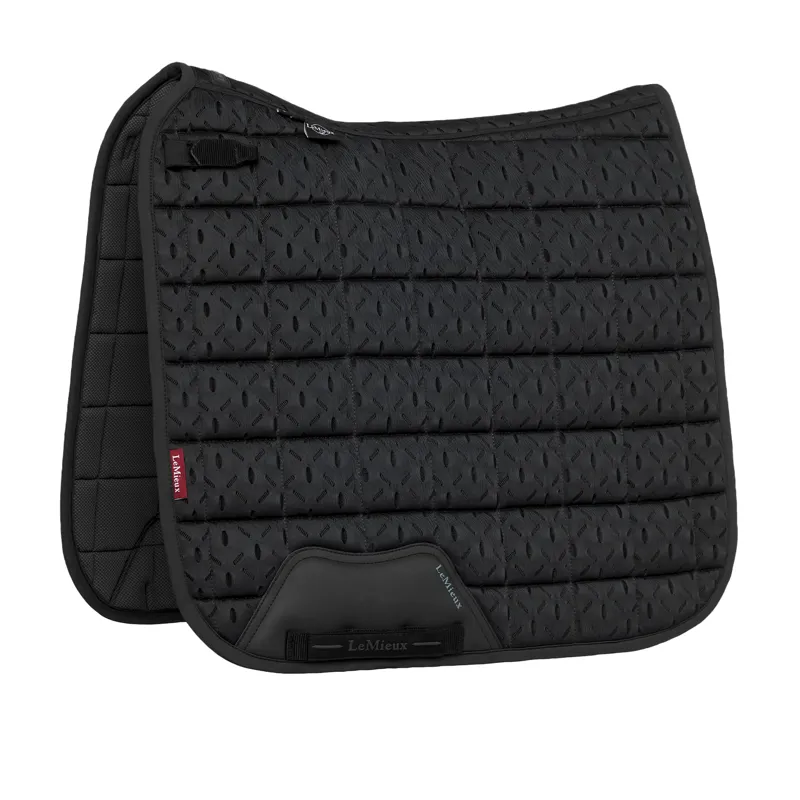 LeMieux 3D Mesh Self-Cool Dressage Saddlecloth - Black