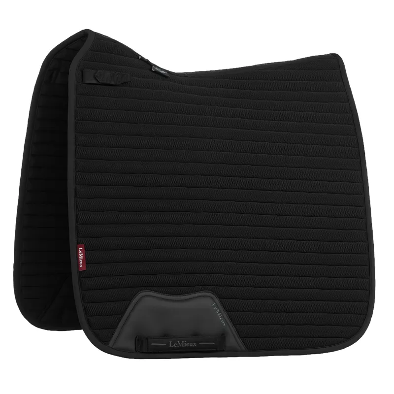 LeMieux Air-Tek Mesh Dressage Saddlecloth - Black