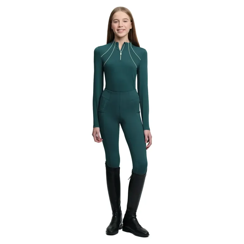 LeMieux Airflow Young Rider Base Layer - Jungle-5