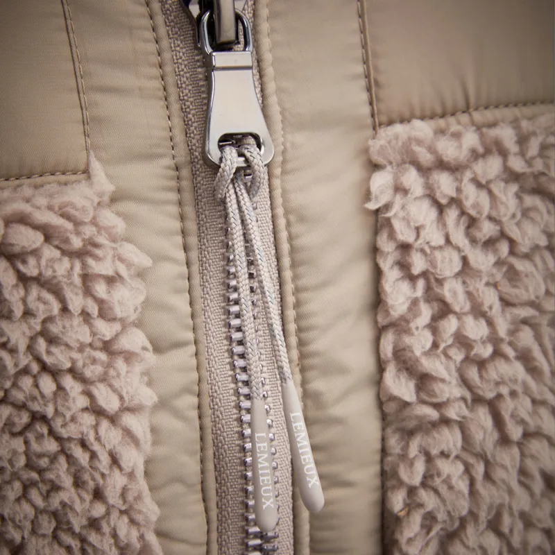 LeMieux Alissa Hybrid Fleece Ladies Jacket - Ash-4