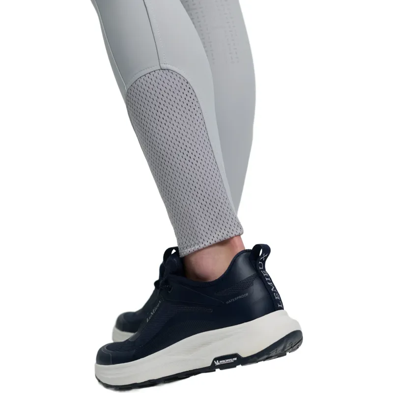 LeMieux Amy Full Grip Womens Bregging Riding Tights - Light Grey-5
