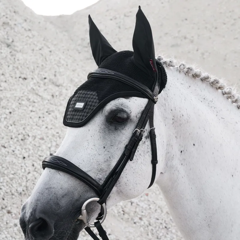 LeMieux Aspen Fly Veil - Houndstooth-1