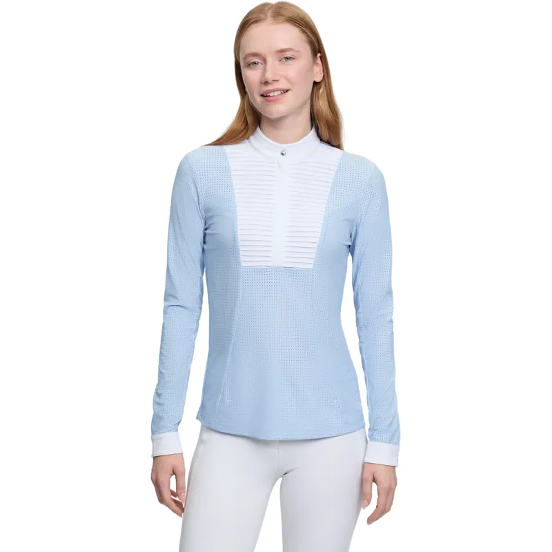 LeMieux Arielle Womens Long Sleeve Show Shirt - Mist