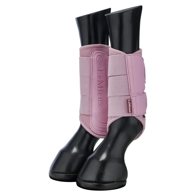 LeMieux Arika Mesh Brushing Boots - Fondant