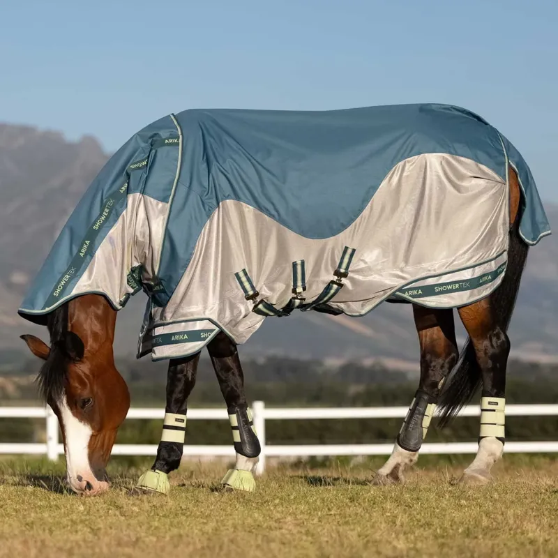 LeMieux Arika Camo Shower-Tek Waterproof Fly Rug - Jungle