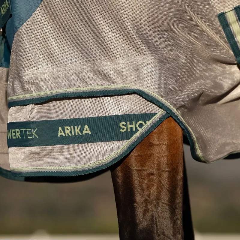 LeMieux Arika Camo Shower-Tek Waterproof Fly Rug - Jungle-6