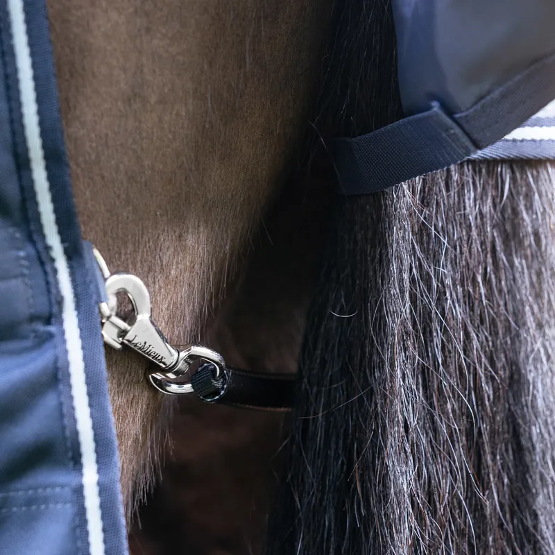 LeMieux Arika Storm-Tek 50g Turnout Rug - Navy-3