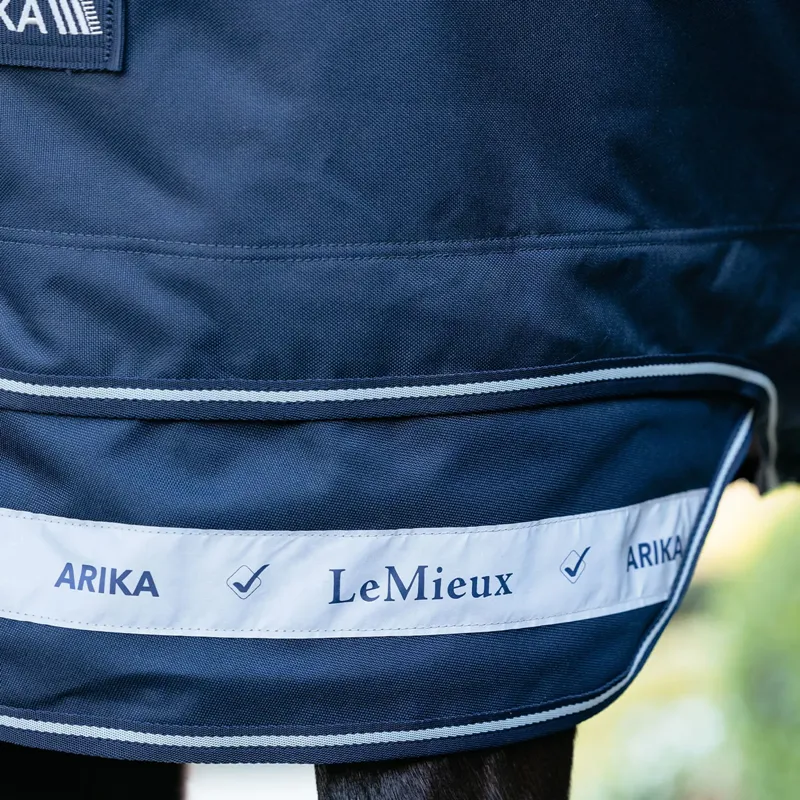 LeMieux Arika Storm-Tek Detachable Neck 200g Turnout Rug - Navy	-4