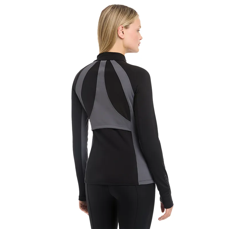 LeMieux Carly Ladies Zip Through Top - Black-3