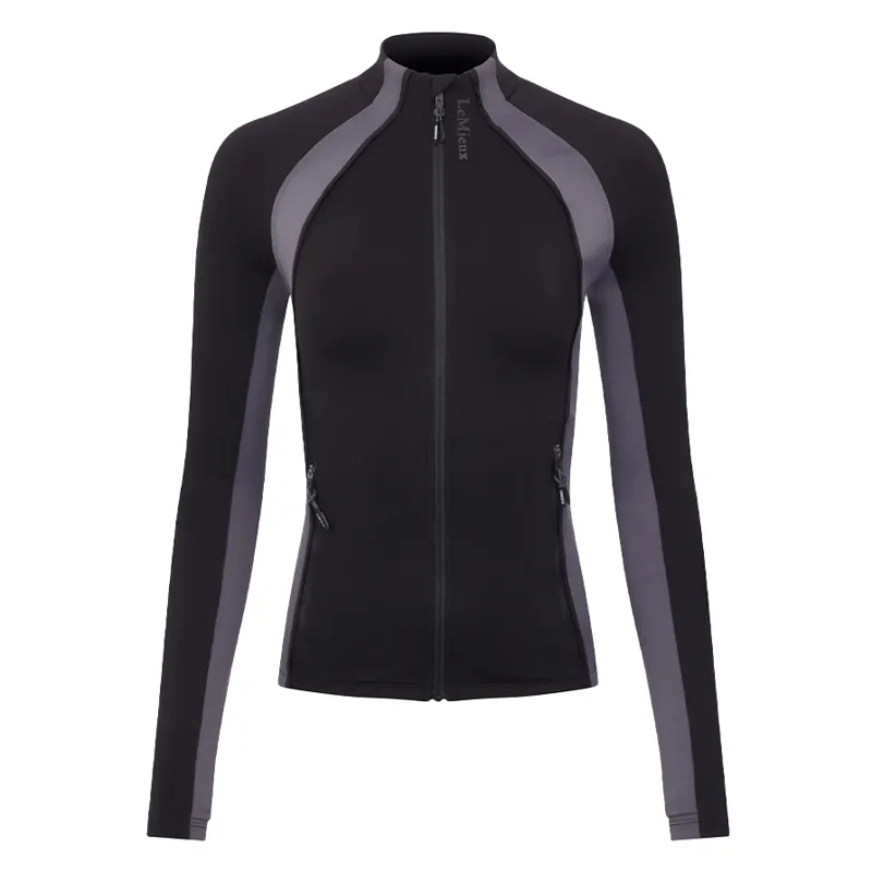 LeMieux Carly Ladies Zip Through Top - Black-1