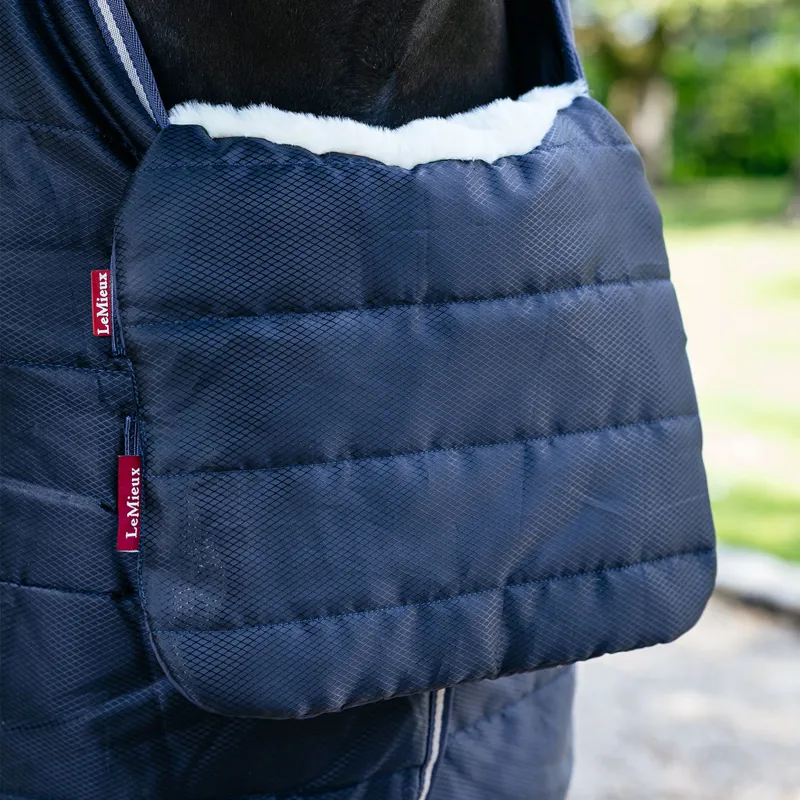 LeMieux Chest Protection Pad - Navy-2