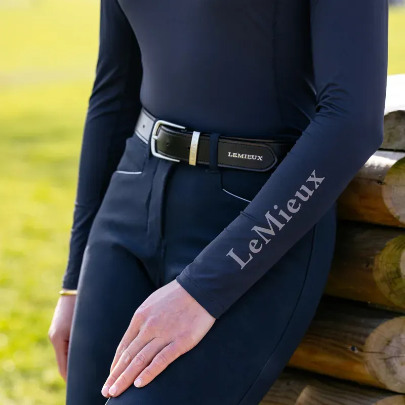 LeMieux Classique Womens Base Layer - Navy-4