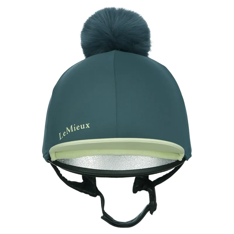 LeMieux Classique Pom Hat Silk - Jungle-2
