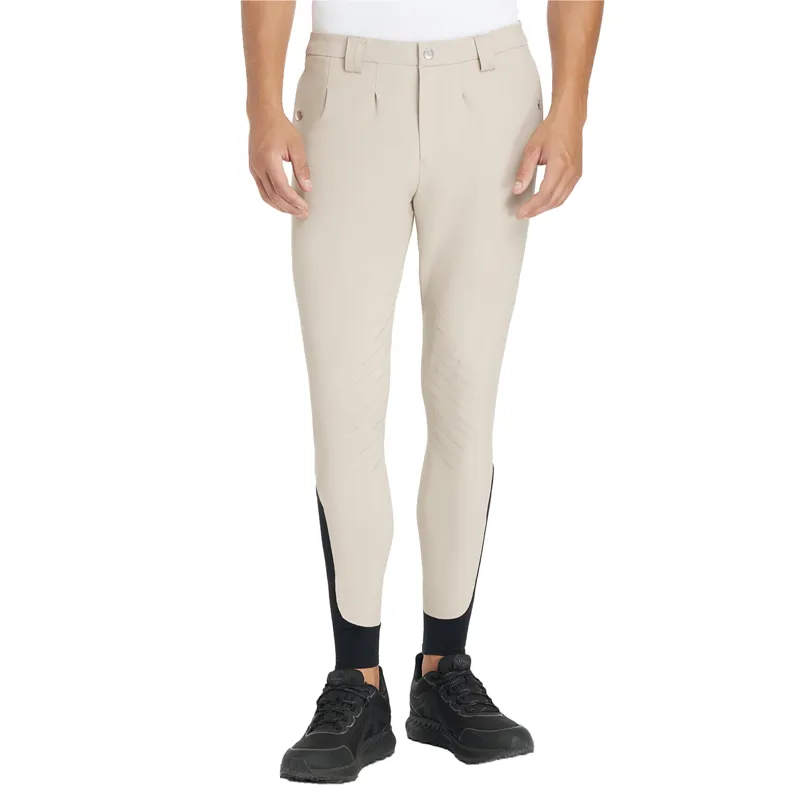 LeMieux Classique Mens Knee Grip Breeches - Beige