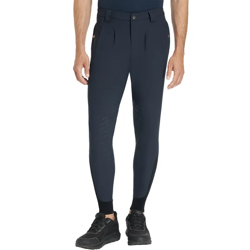 LeMieux Classique Mens Knee Grip Breeches - Navy