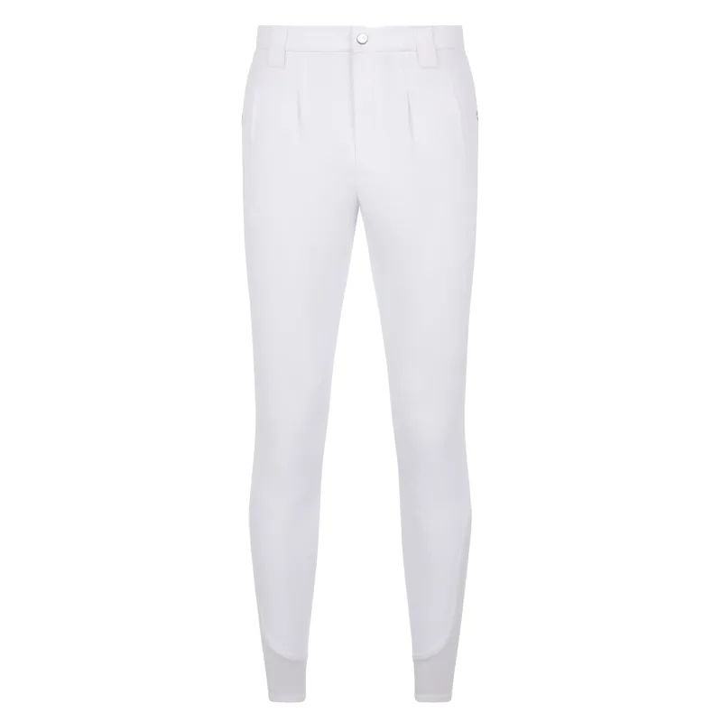 LeMieux Classique Mens Knee Grip Breeches - White