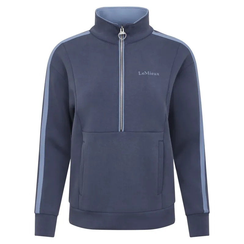 LeMieux Connie Womens Half Zip Sweatshirt - Shadow-4