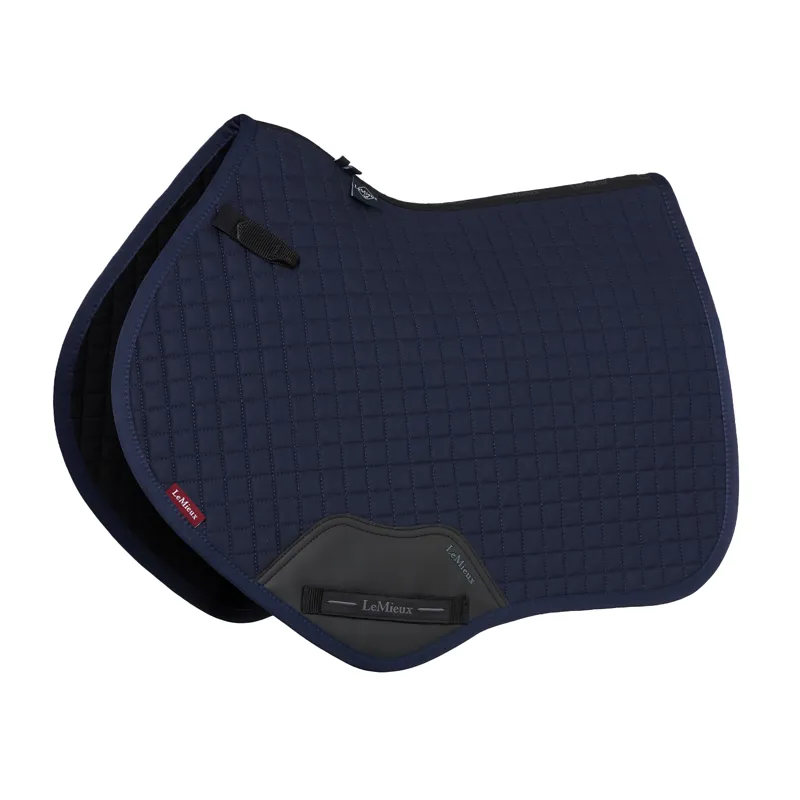 LeMieux Cotton Close Contact Saddle Pad - Navy