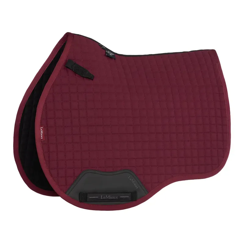 LeMieux Cotton GP Saddle Pad - Burgundy