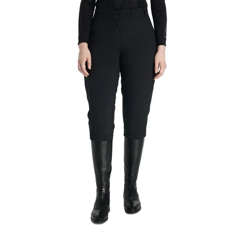 LeMieux Darcey Womens Waterproof 3/4 Competition Over Breeches - Black