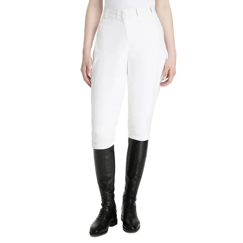LeMieux Darcey Womens Waterproof 3/4 Competition Over Breeches - White
