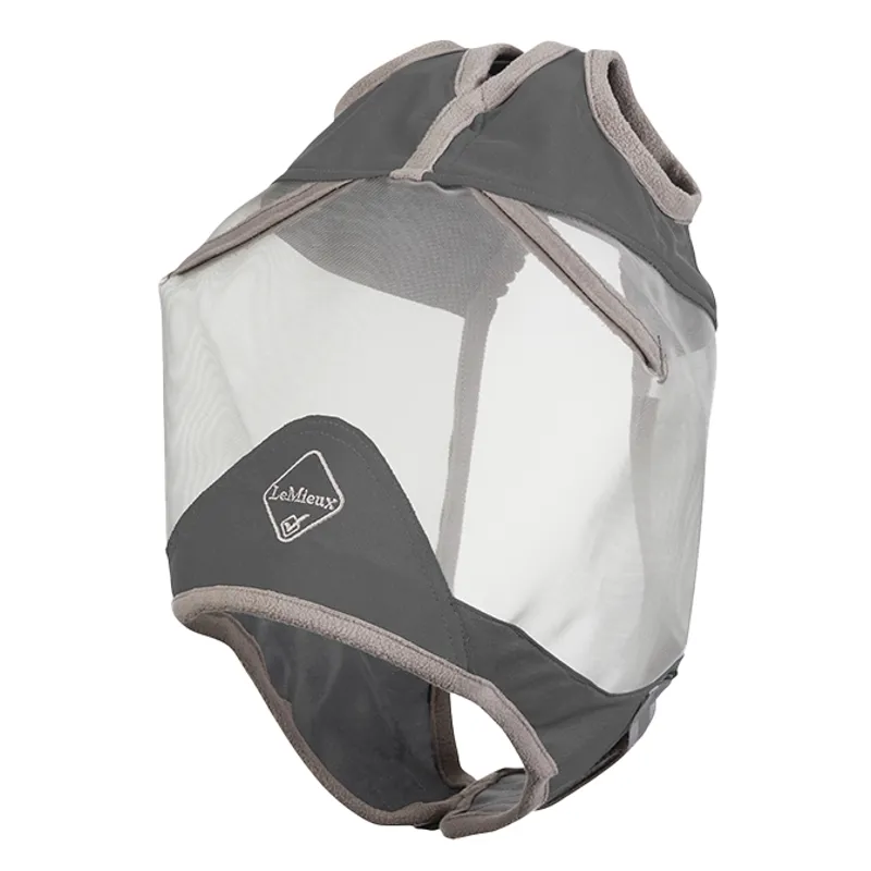 LeMieux ArmourShield Pro Standard Fly Mask - Grey-1
