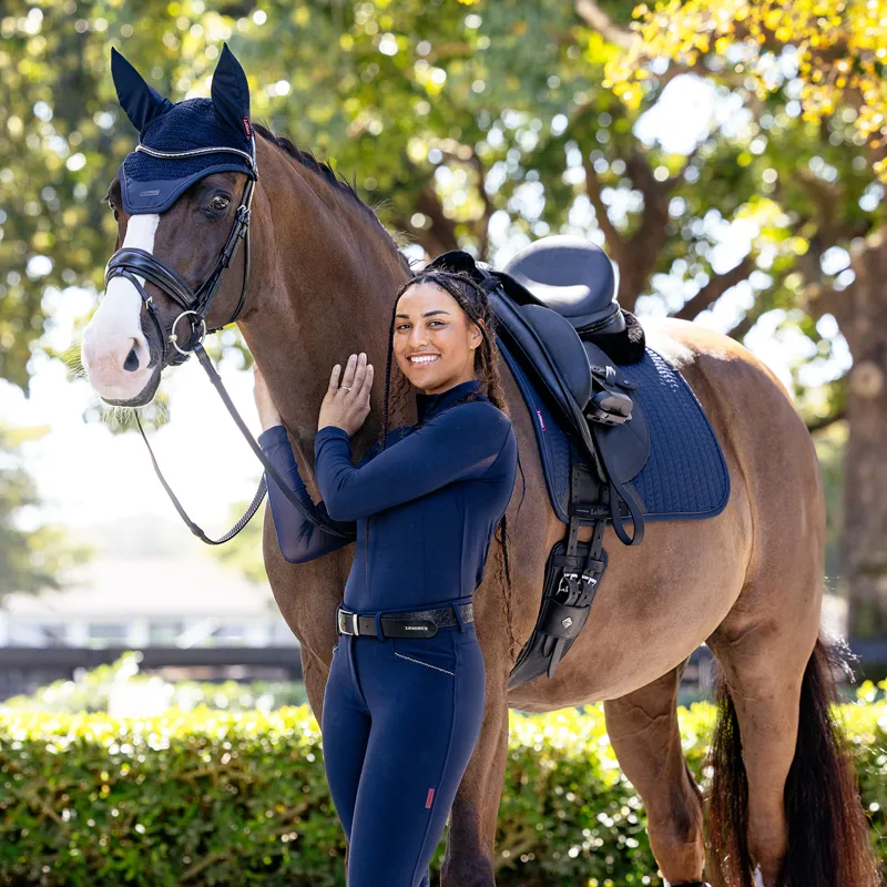 LeMieux Essence Dressage Square - Navy-4