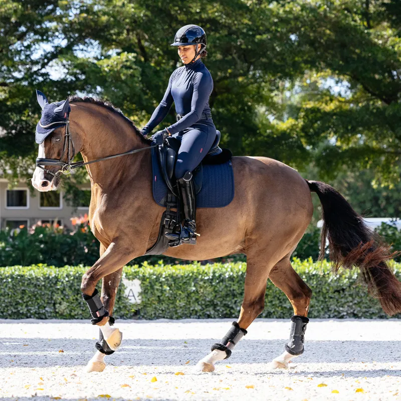 LeMieux Essence Dressage Square - Navy-3