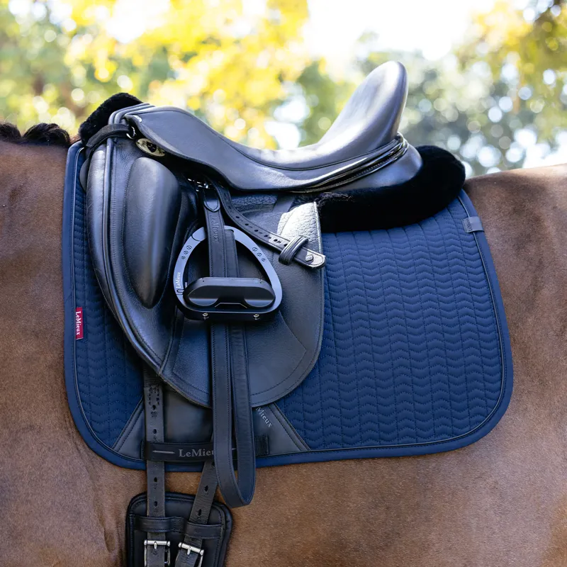 LeMieux Essence Dressage Square - Navy-1