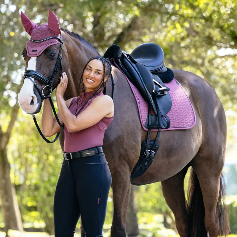 LeMieux Essence Dressage Square - Rosewood-2
