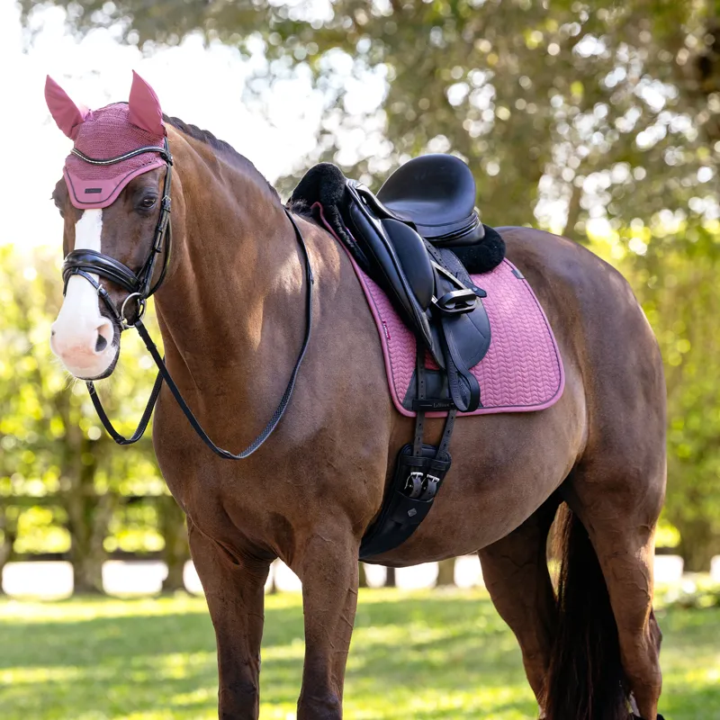 LeMieux Essence Dressage Square - Rosewood-3