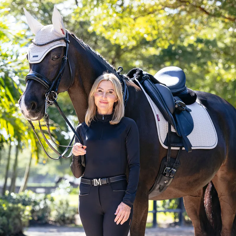 LeMieux Essence Dressage Square - Stone-5