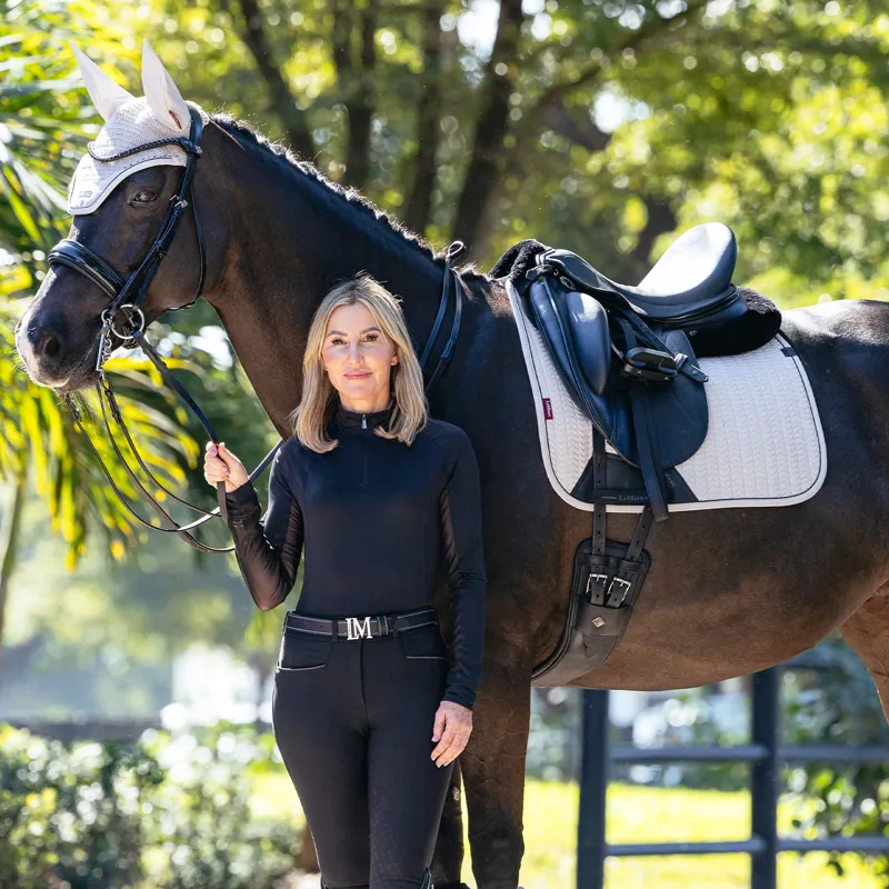 LeMieux Essence Dressage Square - Stone-3