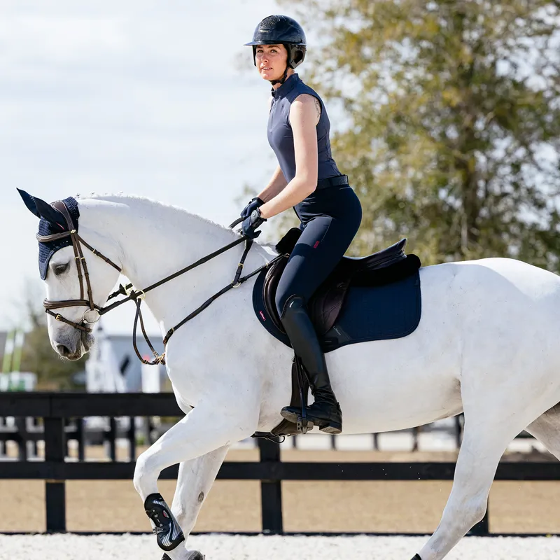 LeMieux Essence Eurojump Square - Navy-1