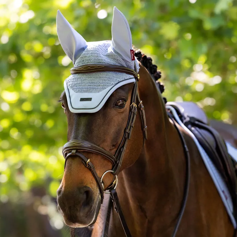 LeMieux Essence Fly Hood - Powder Blue-1