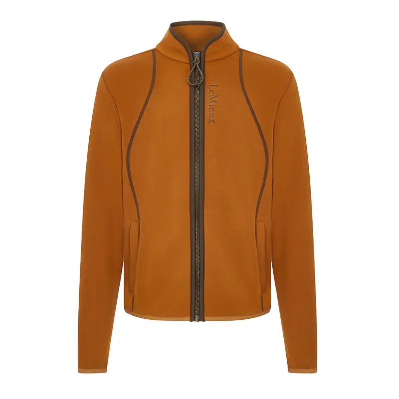 LeMieux Felicity Young Rider Zip Through Fleece - Ginger