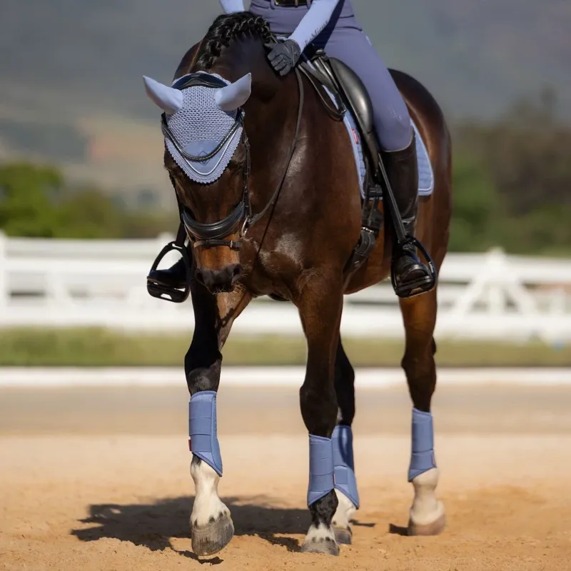 LeMieux Classic Fly Hood - Powder Blue-1