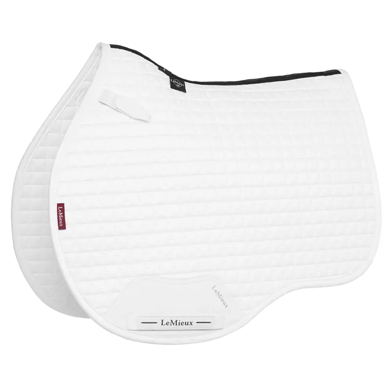 LeMieux Suede GP Saddlecloth - White
